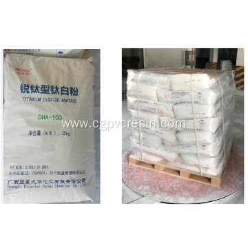 Anatase DHA-100 Titanium Dioxide for Plastics and Paints